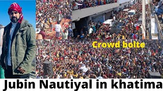Jubin Nautiyal in Khatima for supporting CM Pushkar Singh Dhami @Jubin Nautiyal