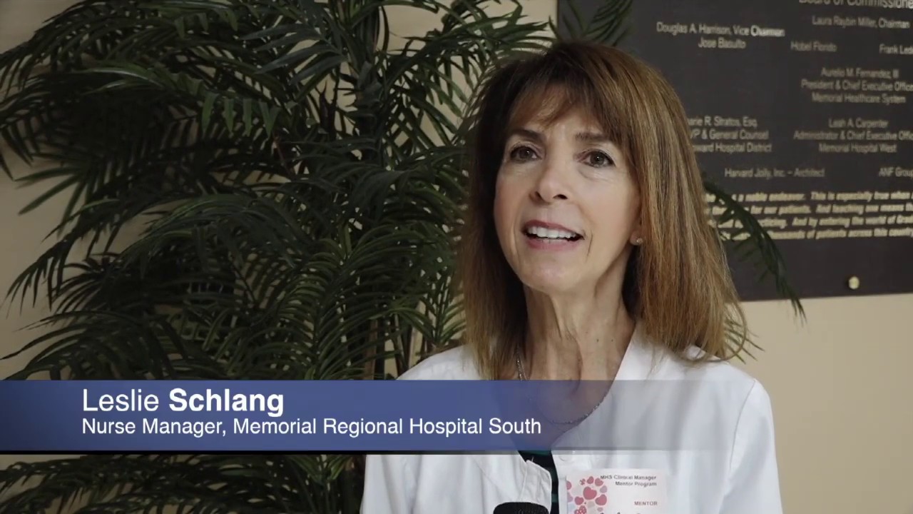 Nurse Mentoring Program at Memorial Healthcare System
