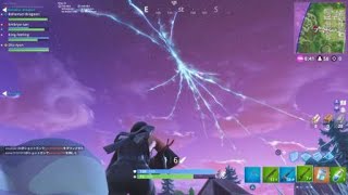 フォートナイト 時空が割れた!!一度きりのロケット発射