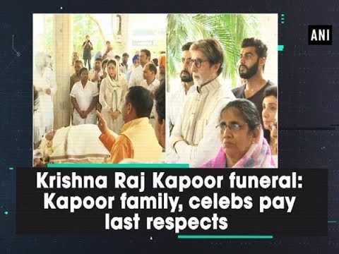 Krishna Raj Kapoor funeral: Kapoor family, celebs pay last respects  - 
