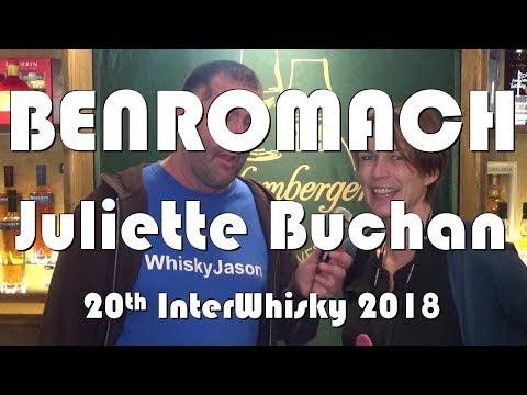 Juliette Buchan from Benromach in Interview with WhiskyJason at the 20th InterWhisky 2018ky 2018