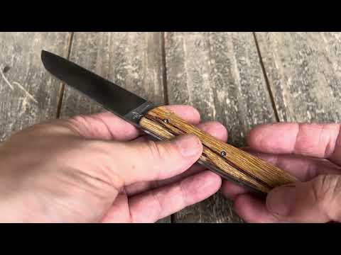 40 seconds French knife review: Perceval L08 snakewood