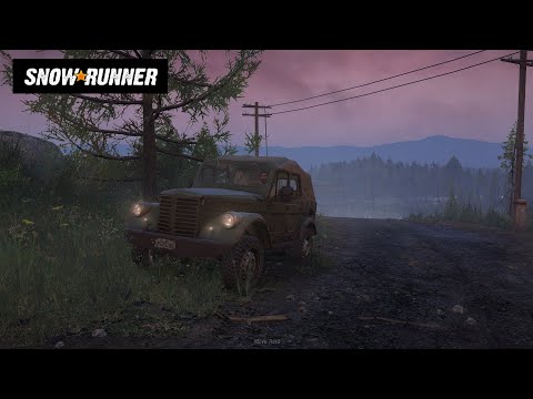 Snowrunner Walkthrough Part 38 in Co-op I Tasks and Tuz 166 + Logitech G29 [1440p 60FPS]