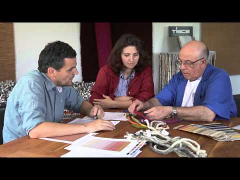 So entsteht ein TISCA-Teppich