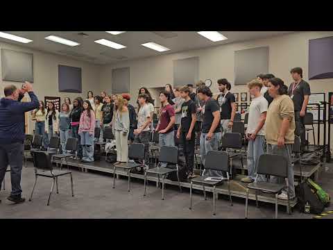 Sanctus London by Ola Gjeilo practice