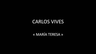 María Teresa Music Video