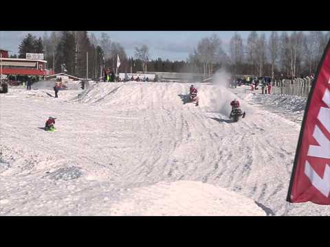 2015 FIM Snowcross World Championship Qualifying heat 1 - snowcross
