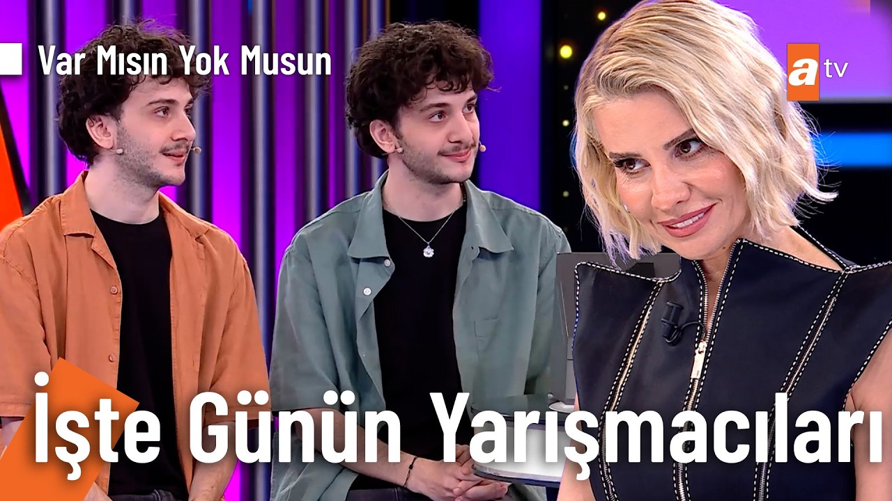 Yarışmacı ikizlerimizi yakından tanıyoruz! | Var Mısın Yok Musun 4. Bölüm @VarMısınYokMusunatv​
