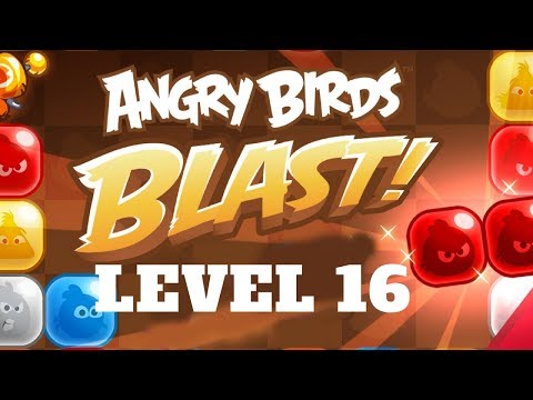 ANGRY BIRDS BLAST LEVEL 16