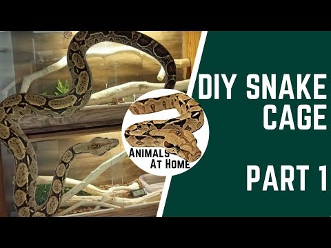 Multi unit cheap snake cages