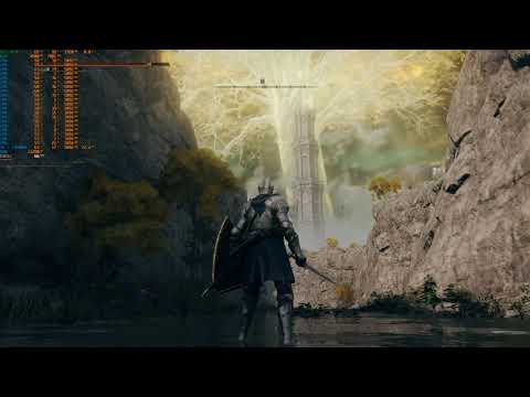 Elden Ring MODDED 1.09.1 shader compilation stutter test with ray tracing