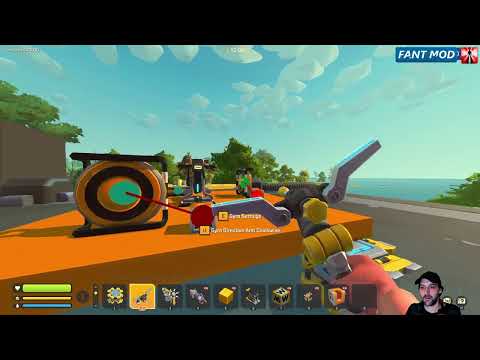 Scrap Mechanic Fant Mod |  Gyro and Angle Sensor - Tutorial