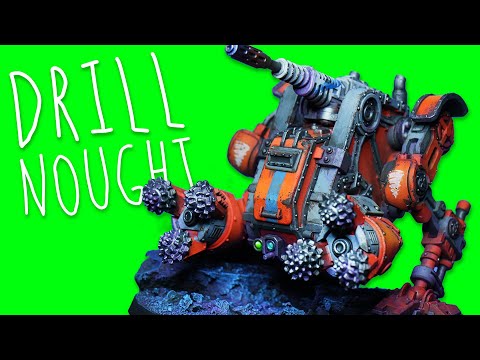 Kitbashing a Drill Dreadnought for My Mining Space Marines!