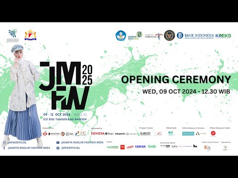 LIVE: Opening Ceremony Jakarta Muslim Fashion Week 2025