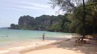 preview picture of video 'Railay Beach, Krabi Town, Thailand (HD-1080p)'