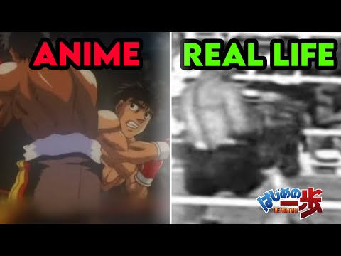 HAJIME NO IPPO CHARACTERS/TECHNIQUES/GYM IN REAL LIFE!
