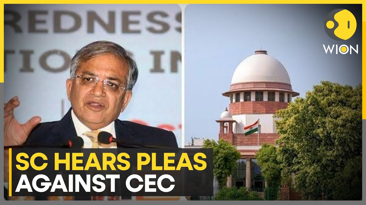 SC Issues Notice on Plea Against Chief Election Commissioner Gyanesh Kumar | WION News
