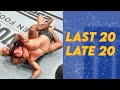 The Final 20 Seconds of 20 DANGEROUSLY LATE UFC Stoppages