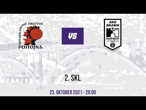 2. SKL, moški: Postojna - AKK Branik
