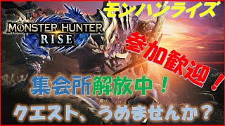 【MHR】集会所クエスト、やっていきたい！　参加歓迎（メルヴィメヒーシャ）
