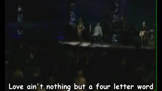 Bon Jovi - Love ain&#39;t nothing but a four letter word (Subtitulado en español)