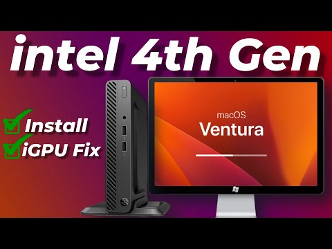 Easily Install macOS Ventura on Any PC/Laptop with Graphics Acceleration