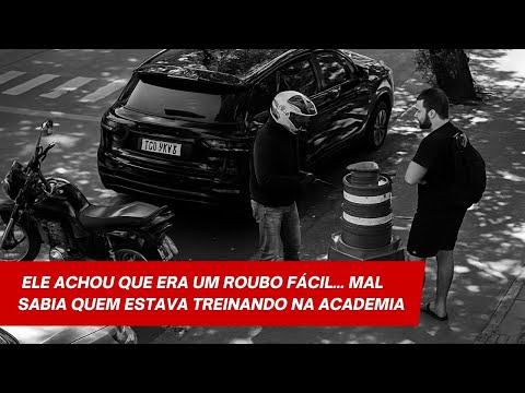 TIRO, PORRADA E BOMBA! PM Sai da Academia e Manda Bala em Ladrão em Fuga!