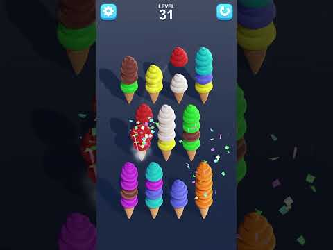 Ice Cream Sort Color Puzzle