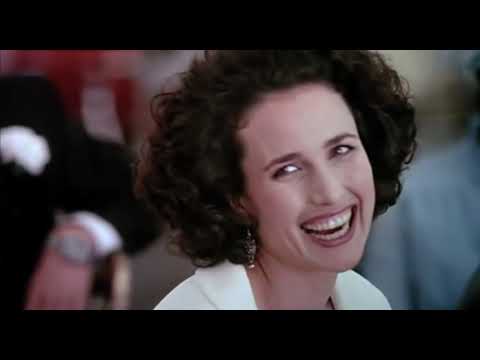 Four Weddings and a Funeral trailer frame showing close-up on lead during emotional turn