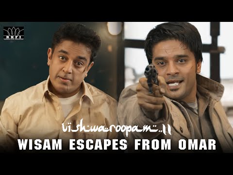 Vishwaroopam 2 | Wisam escapes from Omar | Hindi |Kamal Hassan| Andrea Jeremiah |RKFI