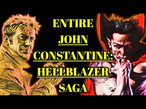 Entire John Constantine Hellblazer By Garth Ennis Saga Explored -The Ultimate Video You'll Ever Need