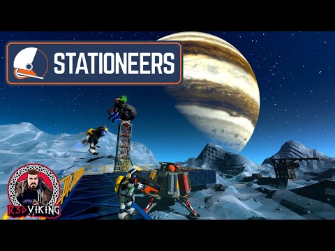 STATIONEERS | Surviving on the MOON | Noob Solo ep8 pt2