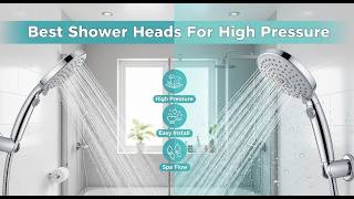 TOP 5 Best Shower Heads For High Pressure 2026 | Shower Heads For Low Water Pressure Homes