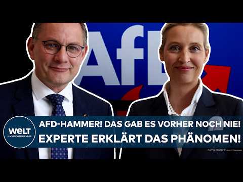 Video Thumbnail: DEUTSCHLAND: AfD-Hammer! Das gab es vorher noch nie! Experte verrät! "Das passt in einen Trend!"