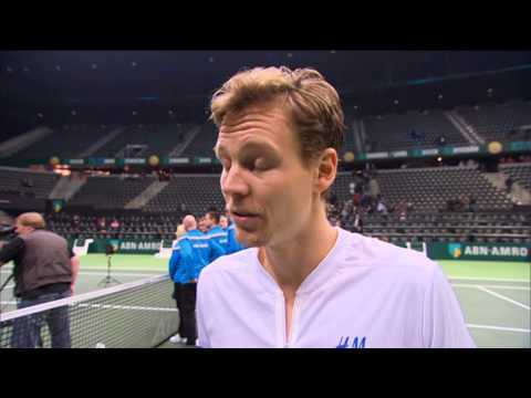 Rotterdam 2014 Sunday Berdych Interview