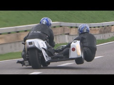 EXTREMELY LOUD Vintage Classic Motorbikes and Sidecars at Hillclimb Bergrennen Gurnigel 2013