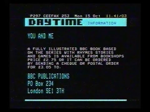 BBC2 Schools Continuity - 1984