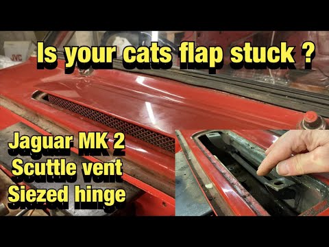Jaguar MK 2 Scuttle Vent issues plus removal tips