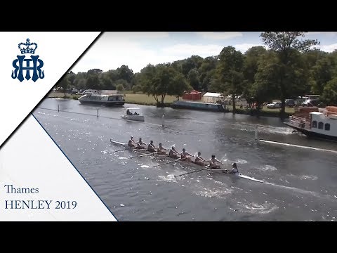 Kingston R.C. 'C' v Lyon - Thames | Henley 2019 Day 1