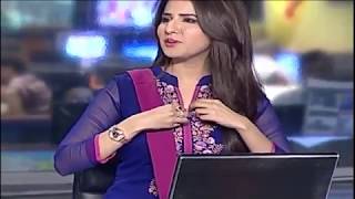 Camera Scene of Beautiful Pakistani Anchor