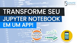 Como criar Aplicativos Web usando o Jupyter Notebook | Python Voilà Dashboard