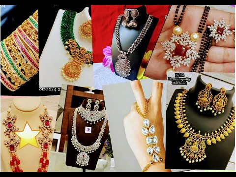 Collections of few imitation jewellery....