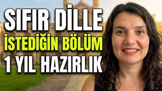 1 Yıl Hazırlıkla Sıfır Dilden Avrupa'da Üniversiteye Geçiş Rehberi! Hayal mi, Ge