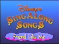 Opening To Disney S Sing Along Songs Friend Like Me 1993 VHS