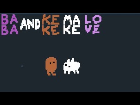 Baba Is You Custom World - "Learning"