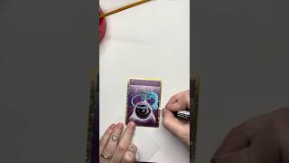 Testing glow in the dark paint on my Pokemon art ✨#pokemonart #pokemoncards #pokemon
