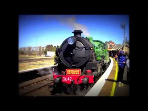 NSW Steam Locomotives Throughout 2012   In Photo's