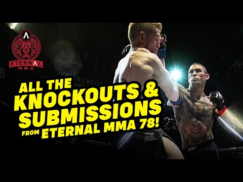 All The Knockouts & Submissions From Eternal MMA 78!