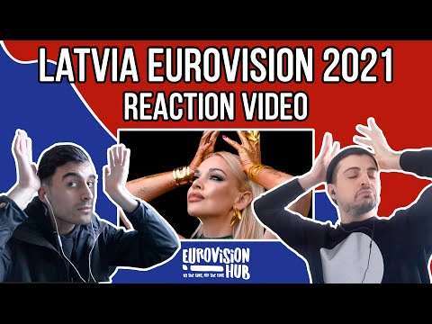 Latvia | Eurovision 2021 Reaction | Samanta Tīna - The Moon is Rising | Eurovision Hub