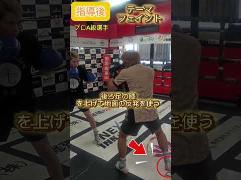 永久保存版、フェイントのかけ方 #ボクシング　 #フェイント　 #ボクシングテクニック